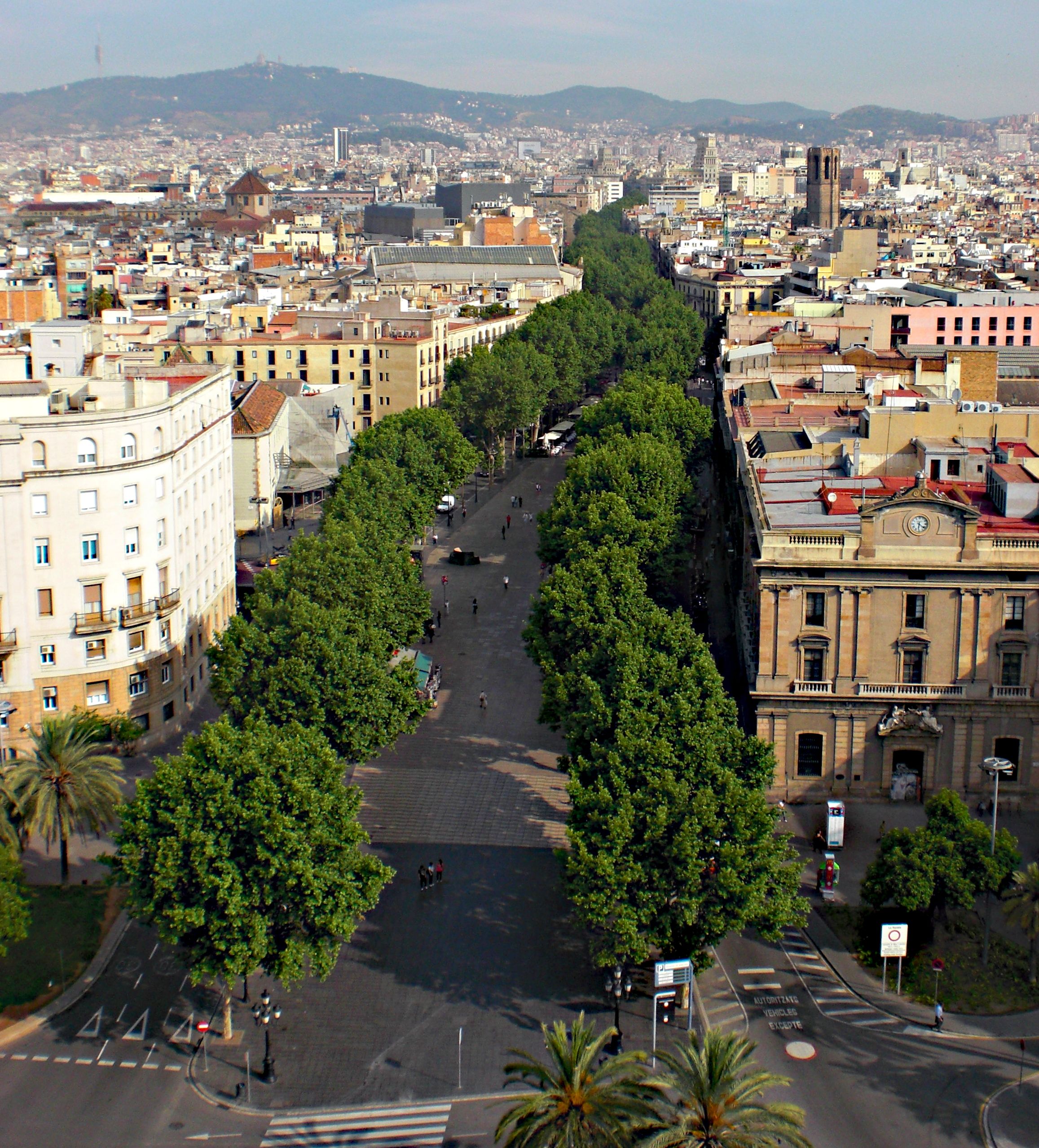 Las Ramblas di Barcellona