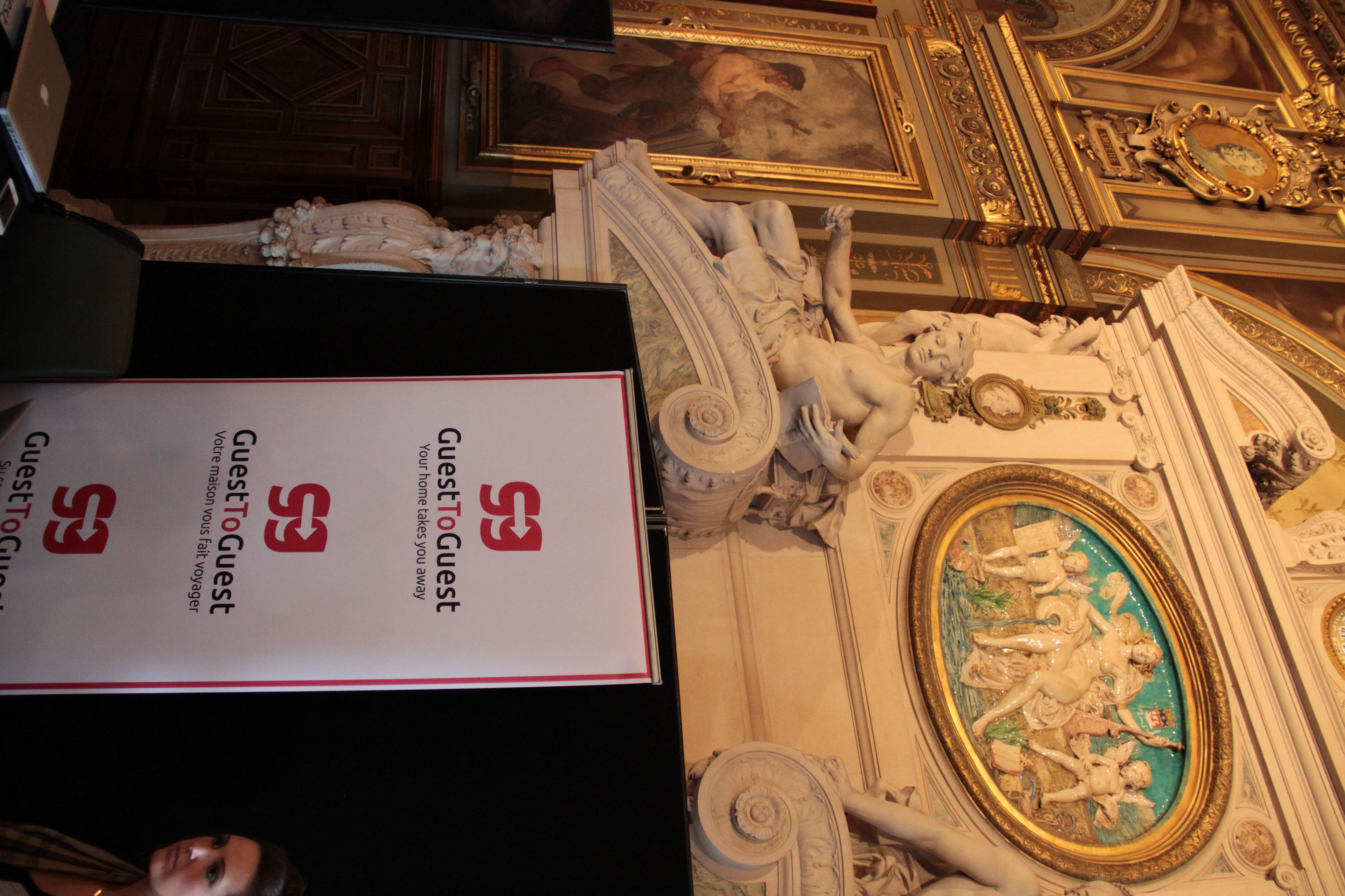 reseau entreprendre, hotel de ville parigi, stand HomeExchange