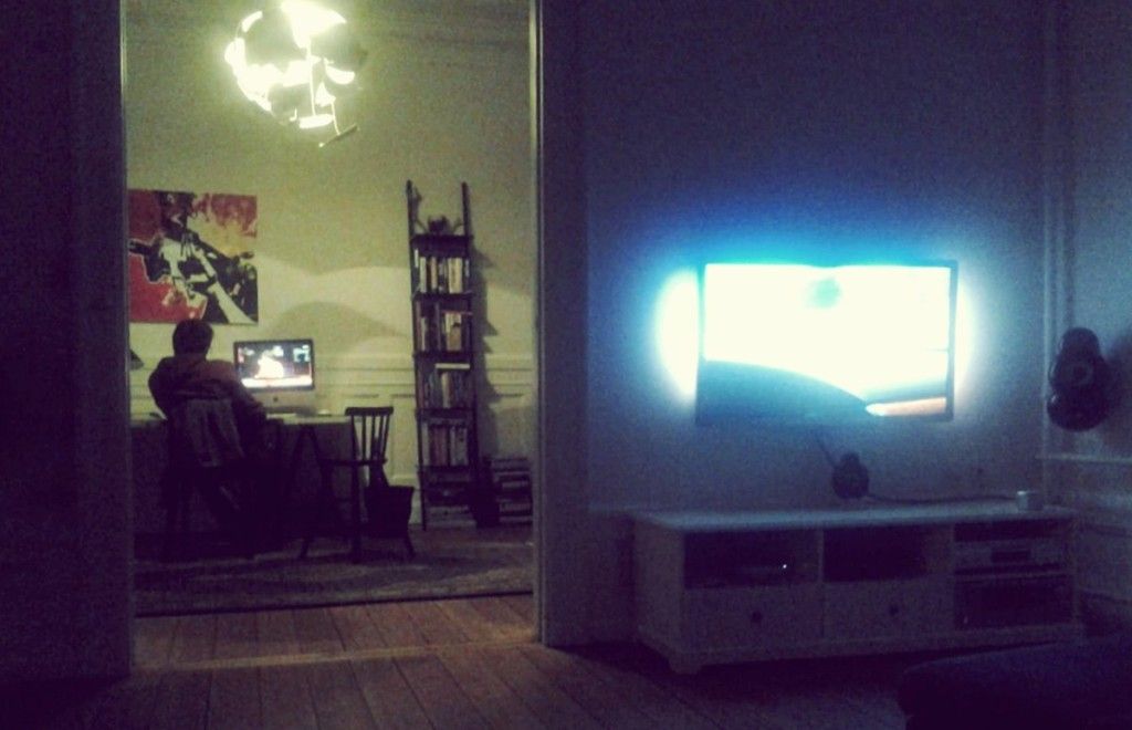 Il figlio di Antonella nella casa del Host Yacob, Copenaghen