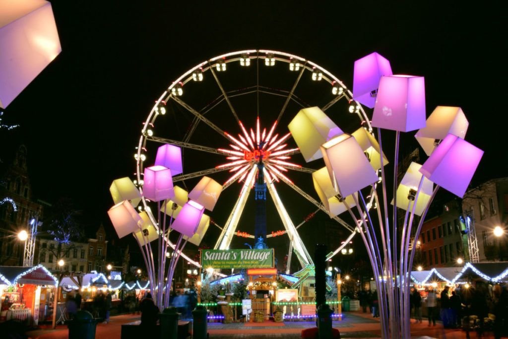 Mercatini di Natale Ruota Panoramica Bruxelles