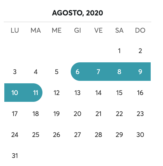 disponibilità in cerca di GuestPoints calendario scambio casa