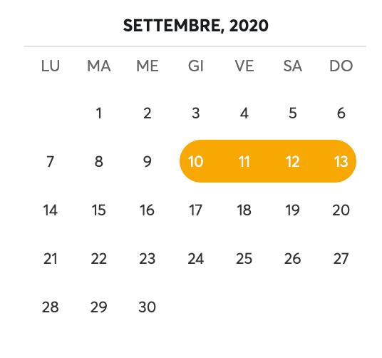 disponibilità a qualsiasi offerta calendario scambio casa