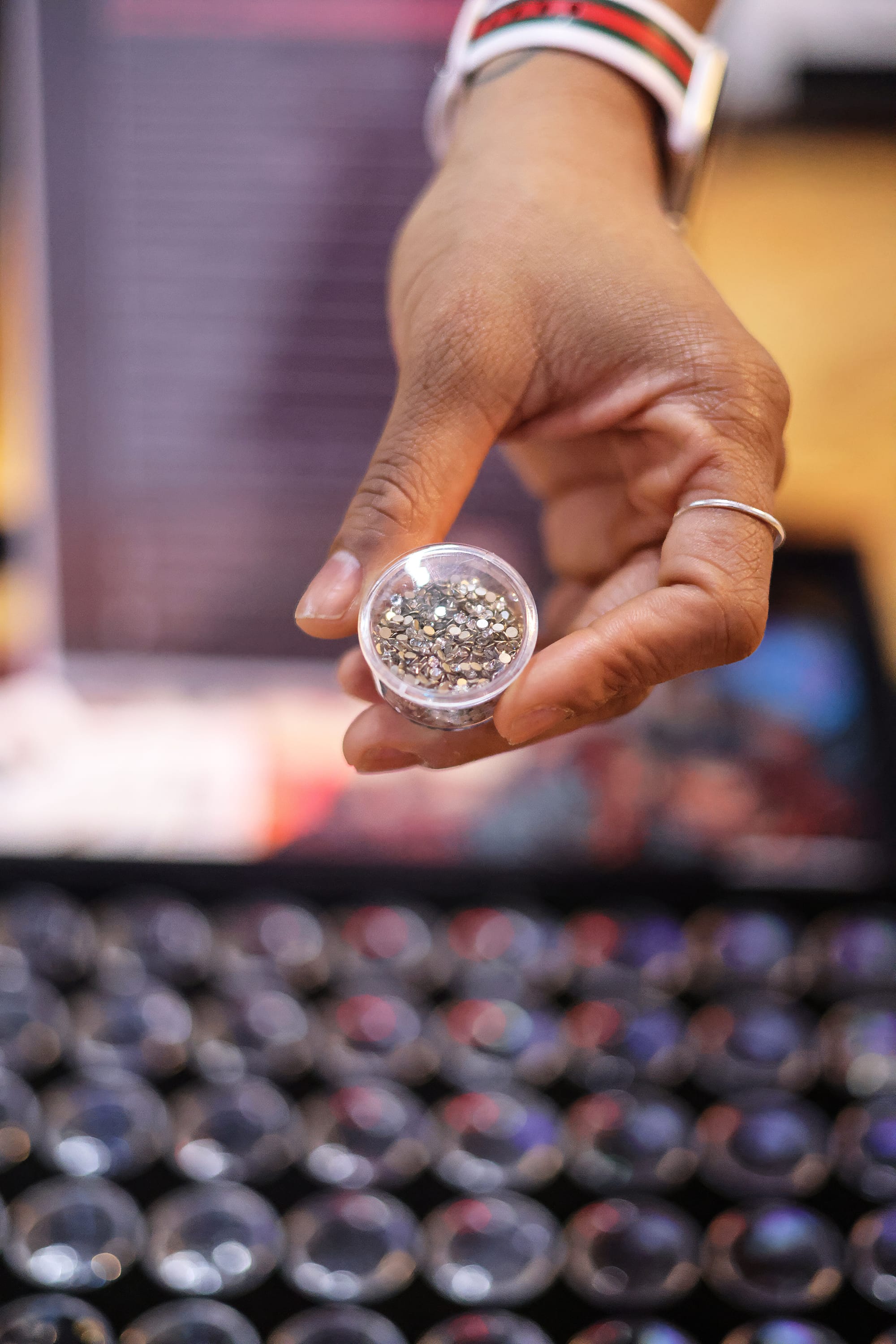 Gems close-up. | NaBeela Washington/15West
