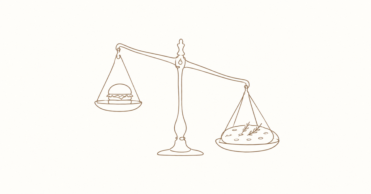 La focaccia e il colosso: anatomia di una leggenda