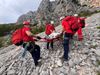 DRAMATIČNA AKCIJA NA BIOKOVU Spašavatelji unatoč izostanku helikoptera satima nosili teško ozlijeđenog stranca