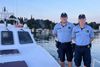 JUNACI IZ ISTRE  Policajci spasili Slovence koje su iscrpljeni plutali morem
