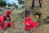 NAKON KIŠE ZEMLJA SE DOSLOVNO OTVORILA: Pogledajte nevjerojatnu akciju splitskog HGSS-a i koga su morali spašavati iz jame duboke 10 metara!