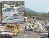 Nesvakidašnja nesreća na A1: Na autocesti se prevrnuo brod, promet na udarnim pravcima usporen!