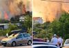 BUKNUO NOVI VELIKI POŽAR Gori kod Vinišća, zračne snage i vatrogasci brane kuće od vatrene stihije