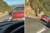 STRAŠNE SCENE KOD LABINA Izašao iz automobila i krenuo prema drugom vozaču...