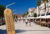 Split srušio apsolutni kolovoški rekord, izmjereno paklenih 39.7 °C!
