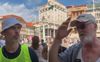 I Ričard je svratio na prosvjed u Zagreb: "Ja odavno govorin da voda ne valja..."