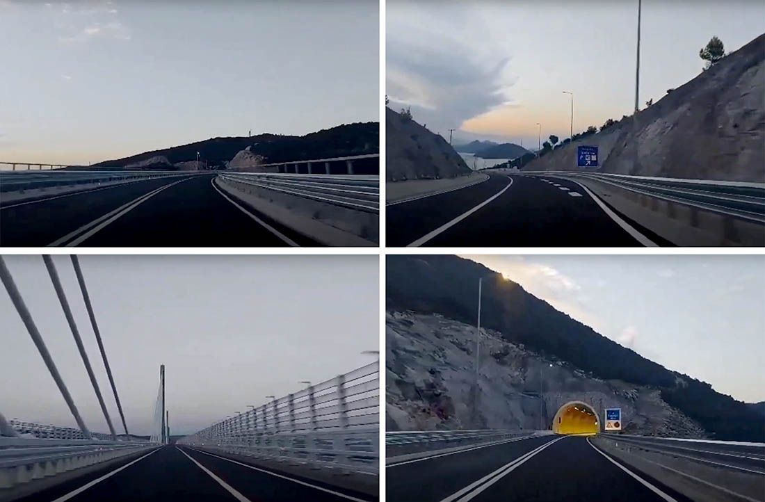 VIDEO Kako najbrže i najjeftinije do Korčule? Izračunali smo i provozali se Pelješkim mostom i novim cestama