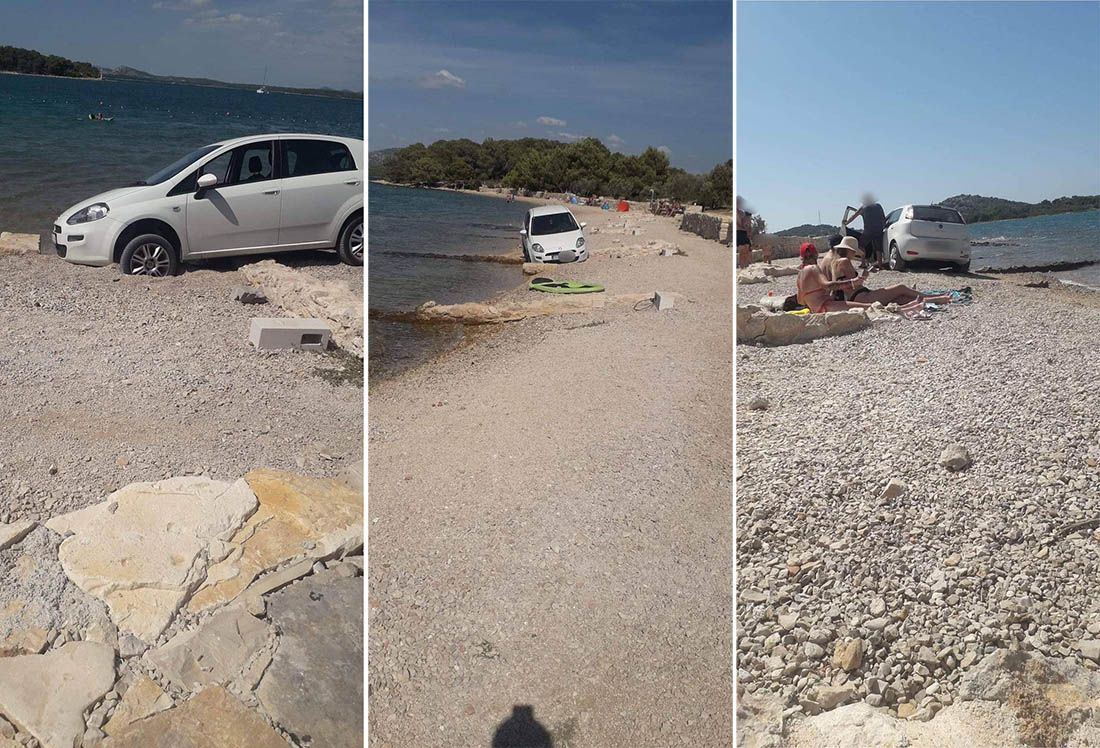 NA MURTERU PARKIRAO U PLIĆAK Iz automobila, odmah u more