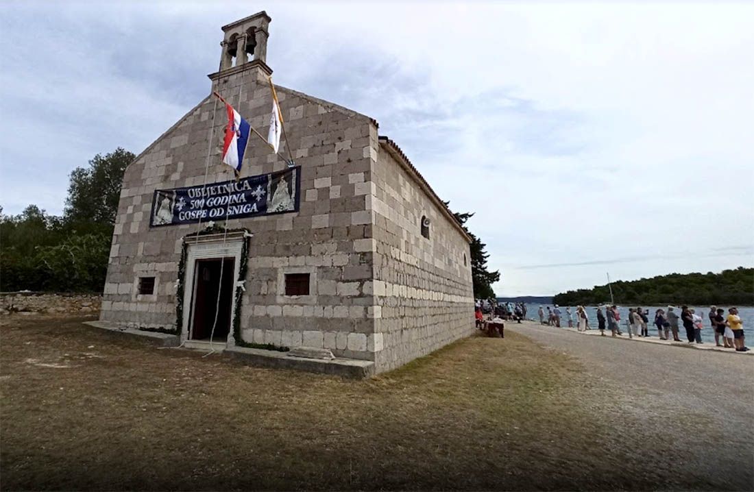 GOSPA OD SNIGA Na Ugljanu se obilježava 508 godina najvećeg kukljiškog blagdana