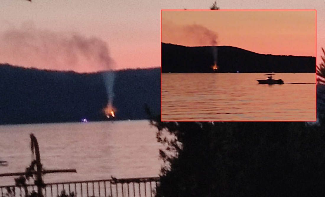 Bivši vatrogasac ugledao piromane: "Ispalili su signalnu raketu prema otoku Zlarinu i zapalili šumu!"