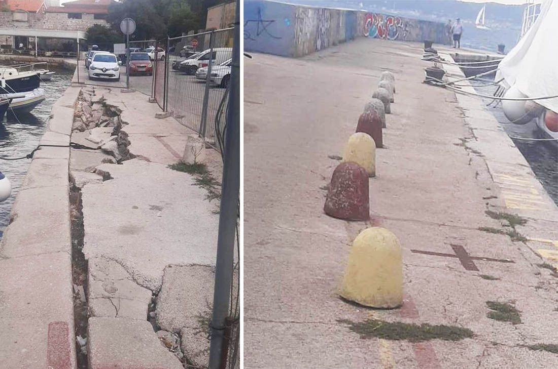 Ovo je riva u Zadru, namijenjena gliseru hitne pomoći: "Ekipe se moraju slomiti dok pacijenta prebace na kopno..."