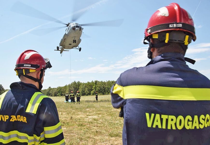 Zračne snage sudjelovale u gašenju 112 požara