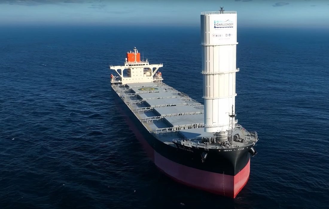 VIDEO Zaplovio prvi bulk carrier pogonjen krutim jedrom