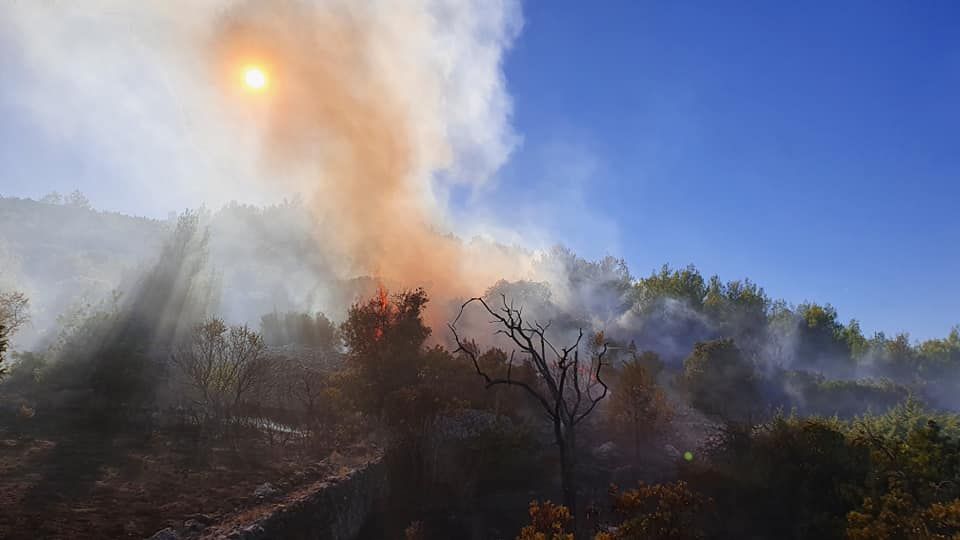 I dalje se bilježi povećan broj požara na području RH