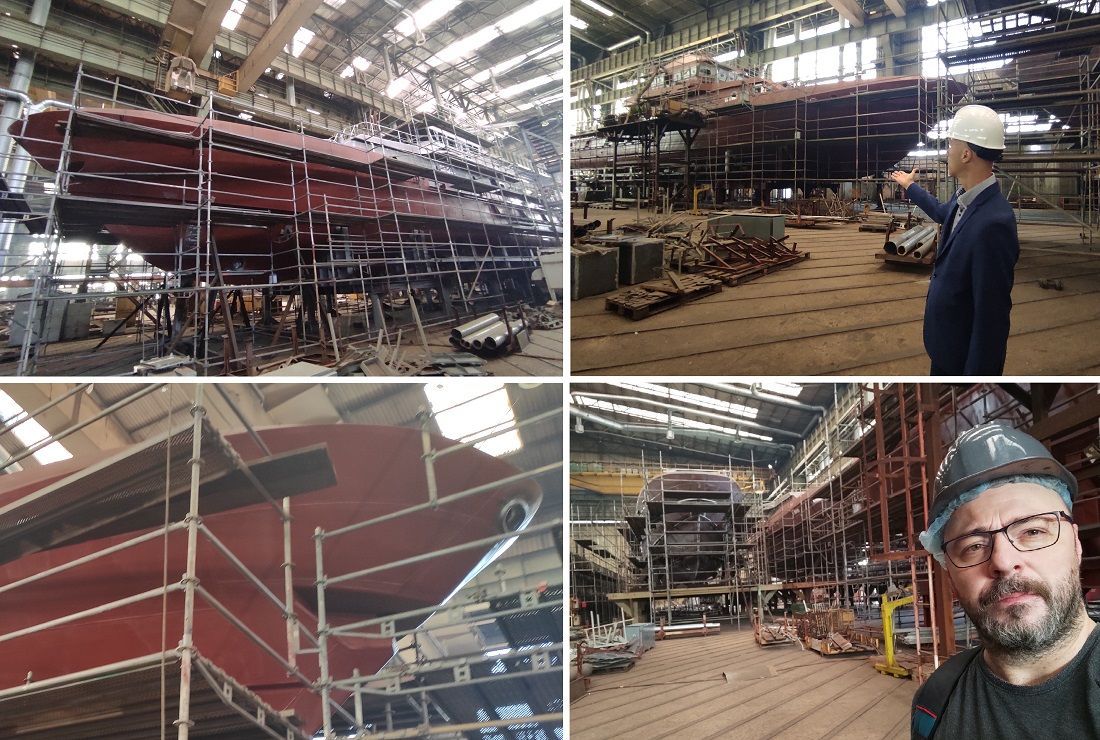 FOTO/VIDEO EKSKLUZIVNO Ušli smo u hale Brodosplita gdje se grade hrvatski vojni brodovi koje Banožić ne želi!