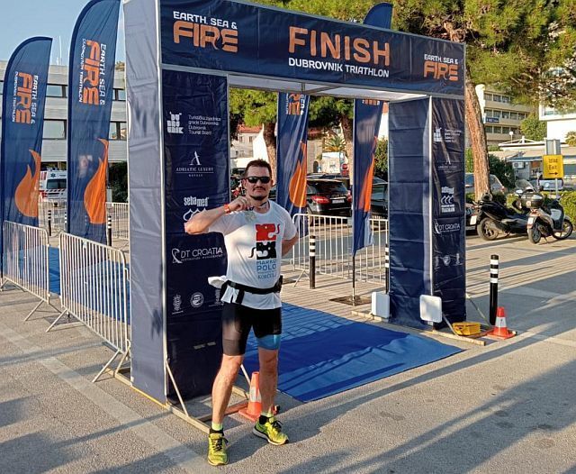 Ravnatelj korčulanskog Interpretacijskog centra odradio olimpijski triatlon i promovirao svoju Korčulu