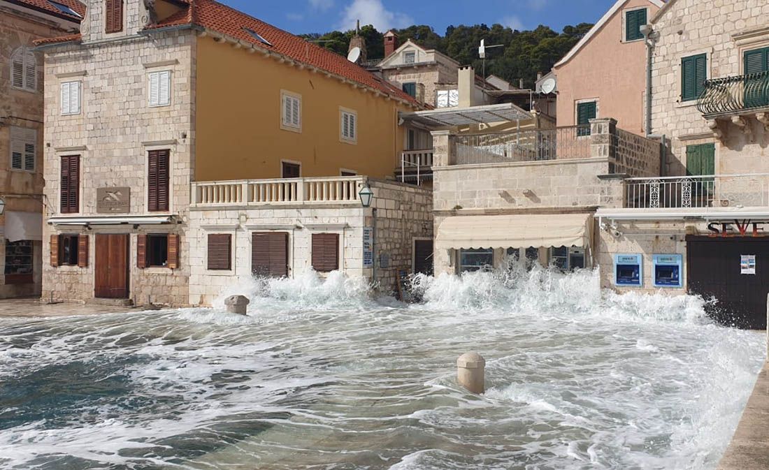 Institut za oceanografiju: "U utorak se na obali dogodio olujni uspor, bit će sve češći!"