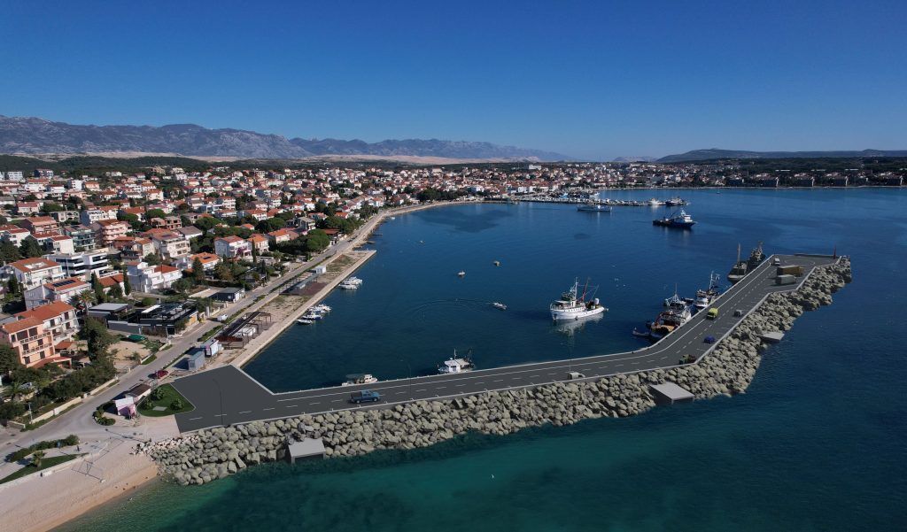 FOTO Novalja će dobiti novu ribarsku luku