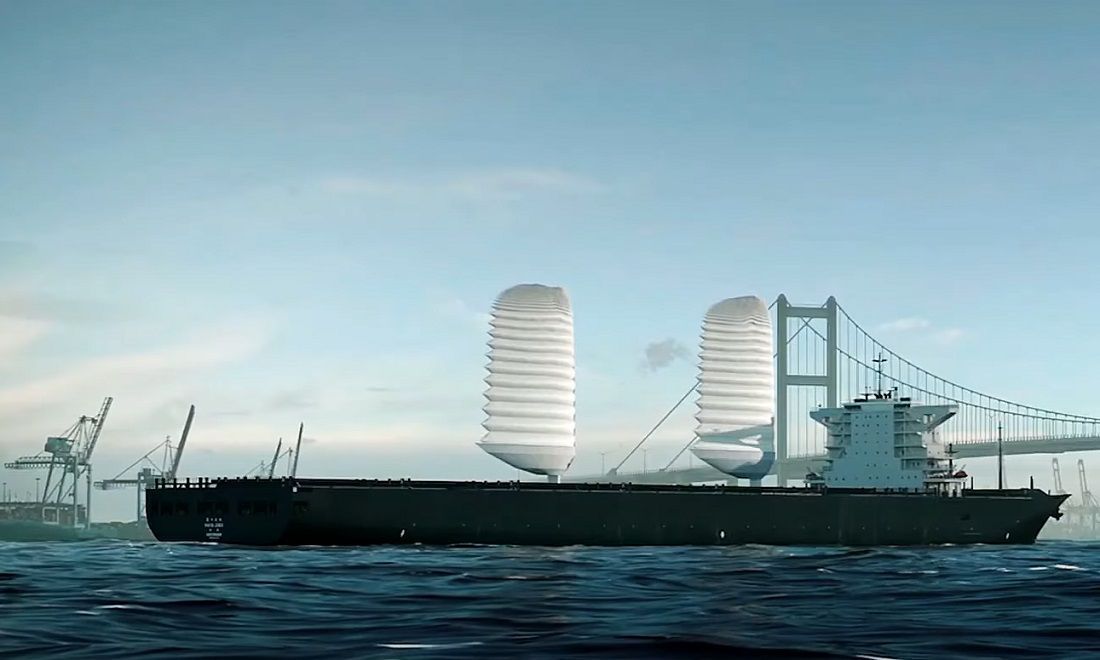 Zaplovio je još jedan teretni jedrenjak: Njegov sustav na napuhavanje projektirao je Michelin!