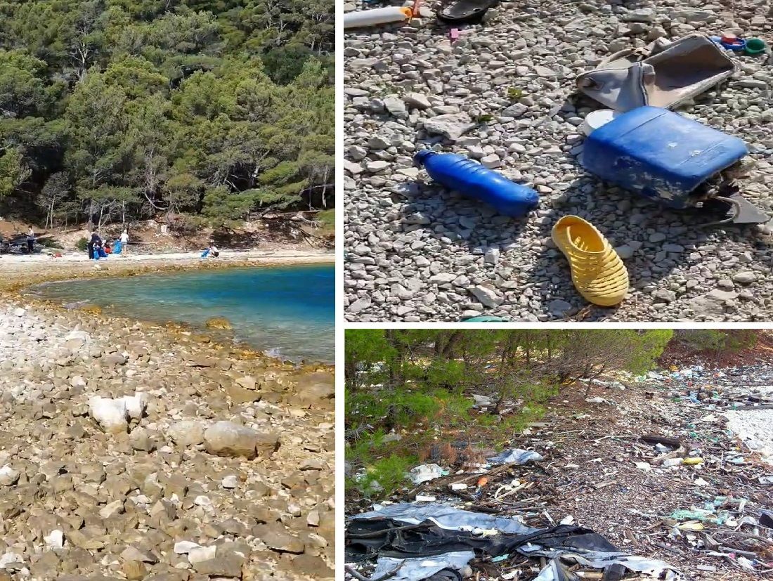 VAPAJ S LASTOVA Čistimo stalno, ali gomila smeća dolazi - s kopna!