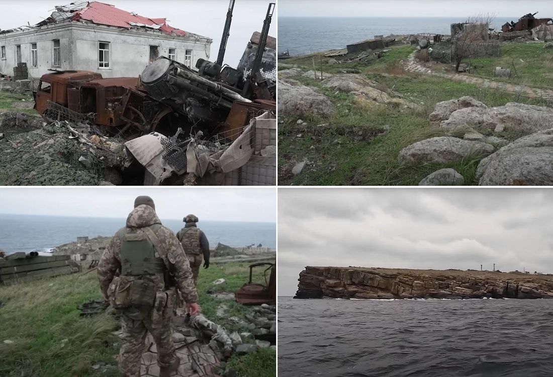 UKRAJINSKI SIMBOL OTPORA Novinari prvi put stupili na Zmijski otok