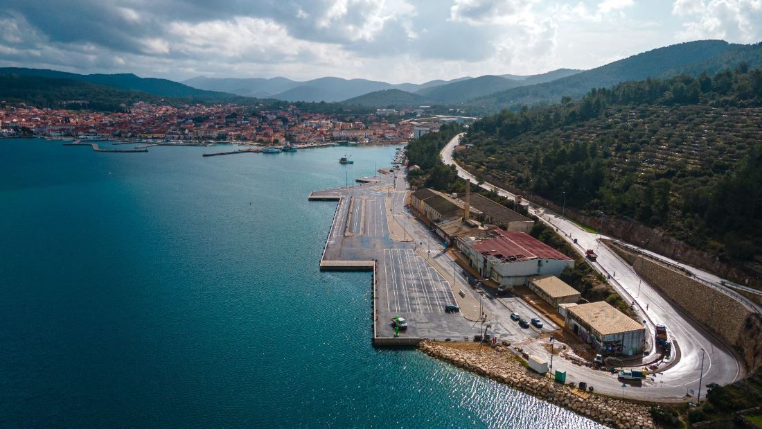 FOTO Završeni građevinski radovi na izgradnji pomorsko-putničkog terminala Vela Luka