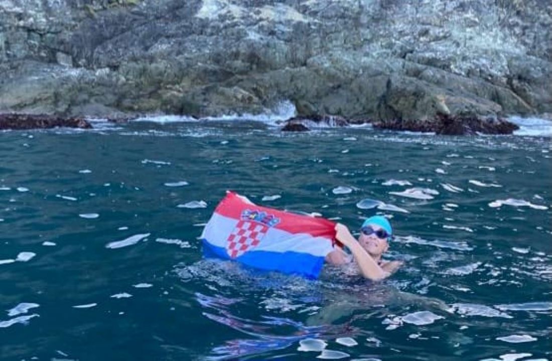DINA LEVAČIĆ Najmlađa žena u povijesti koja je preplivala "Oceanovih sedam"!