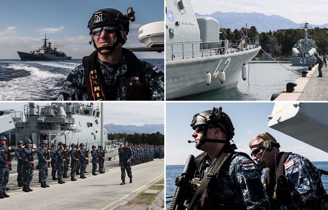 FOTO Raketna topovnjača DUBROVNIK vratila se iz misije “Sea Guardian” u Sredozemlju