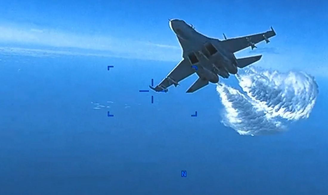 VIDEO Amerikanci objavili snimku udara ruskog aviona u američki dron