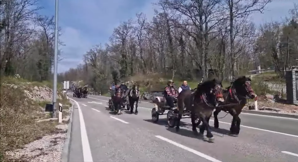 VIDEO Ljubitelji konja i kočija održali promenadnu vožnju matuljskim zaleđem