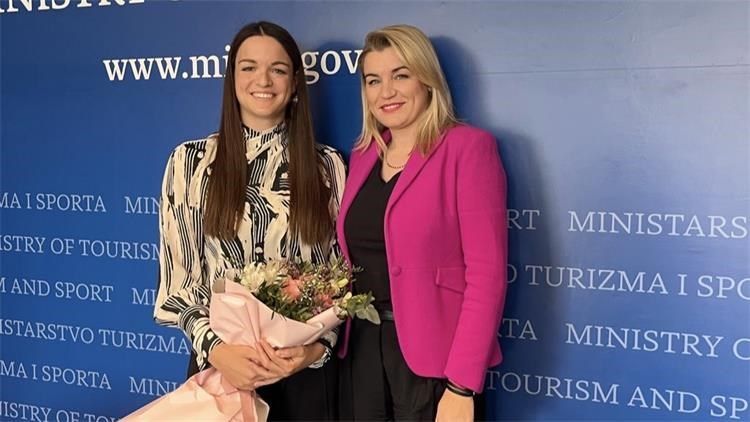 Ministrica turizma i sporta primila Dinu Levačić