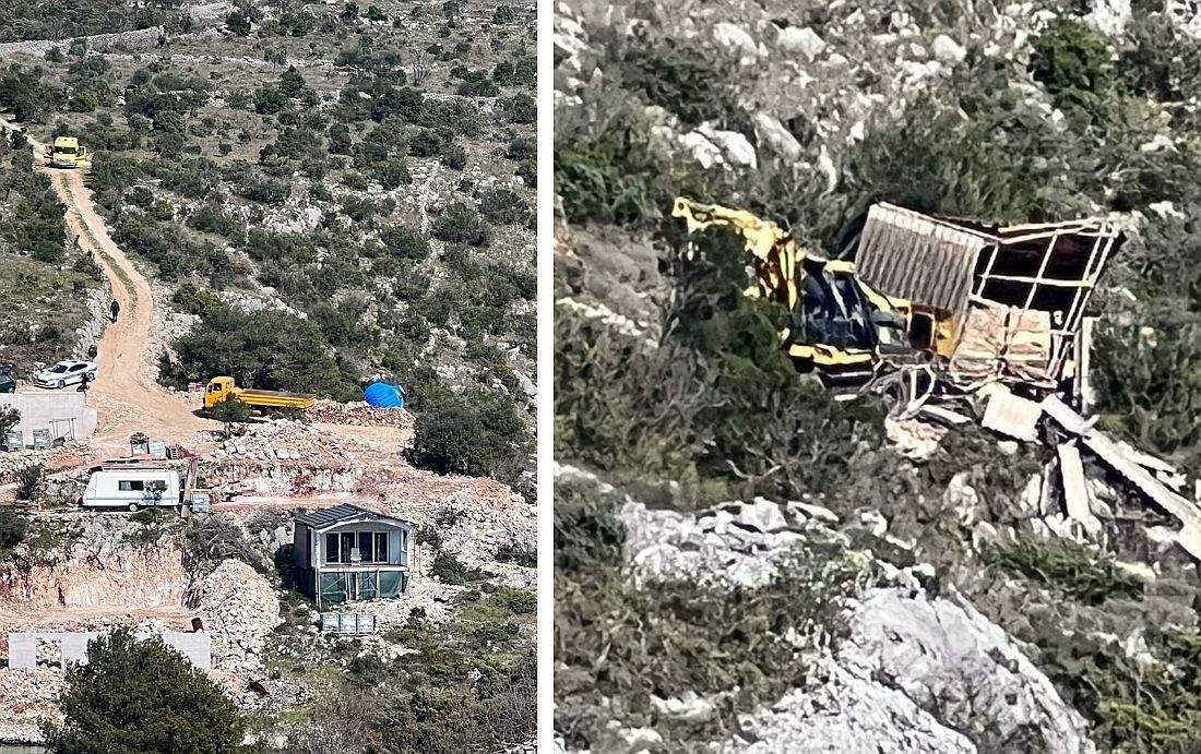 U prevrtanju bagera kod Primoštena poginuo radnik