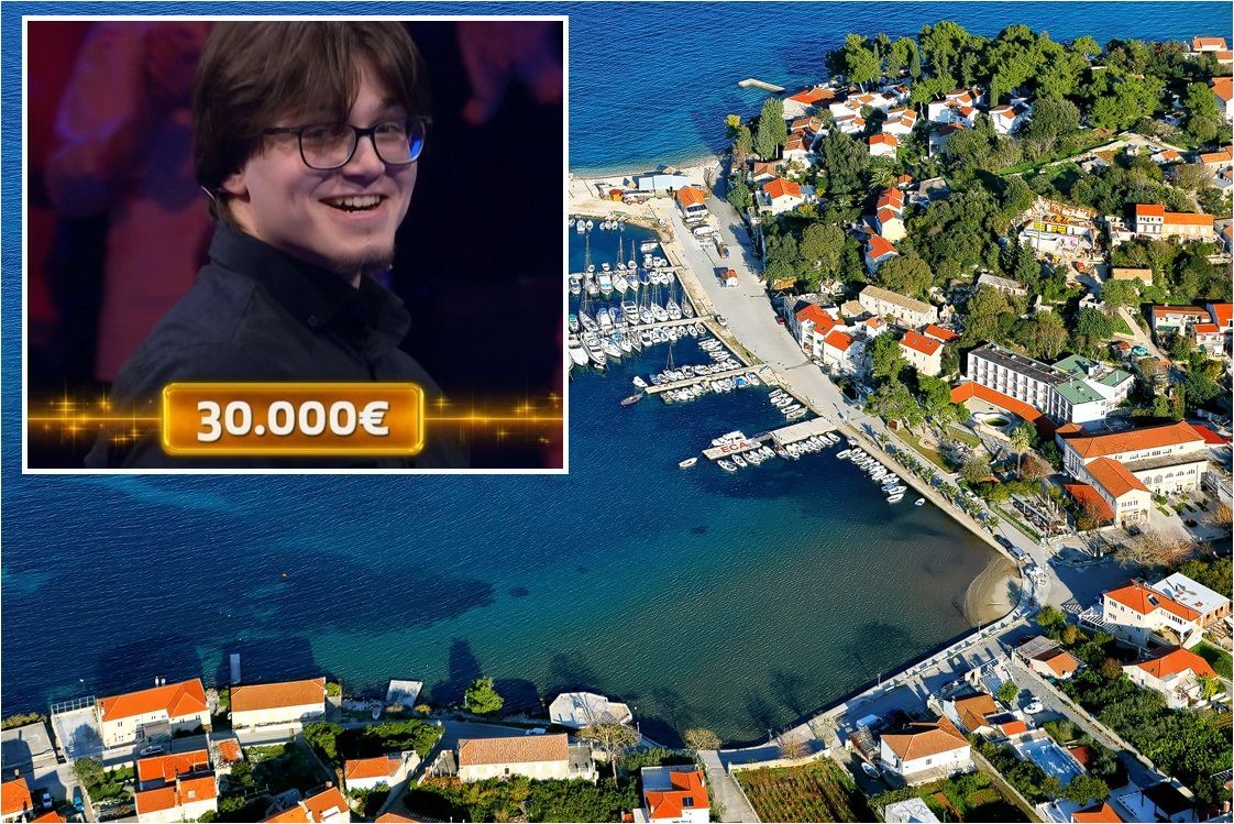 Skromni student iz Lumbarde na Korčuli pomeo pet lovaca u Potjeri i osvojio 30 tisuća eura!