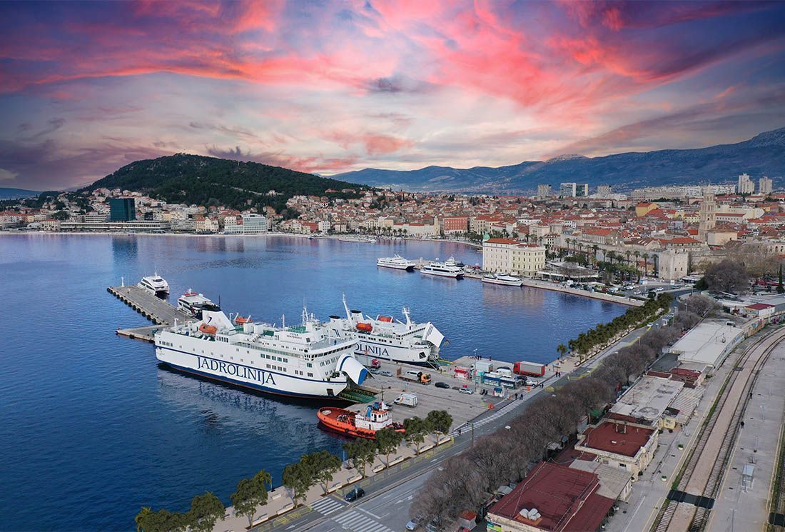 Lučka uprava Split modernizira javnu rasvjetu u luci,a instalirat će i stanice za kontrolu kvalitete zraka