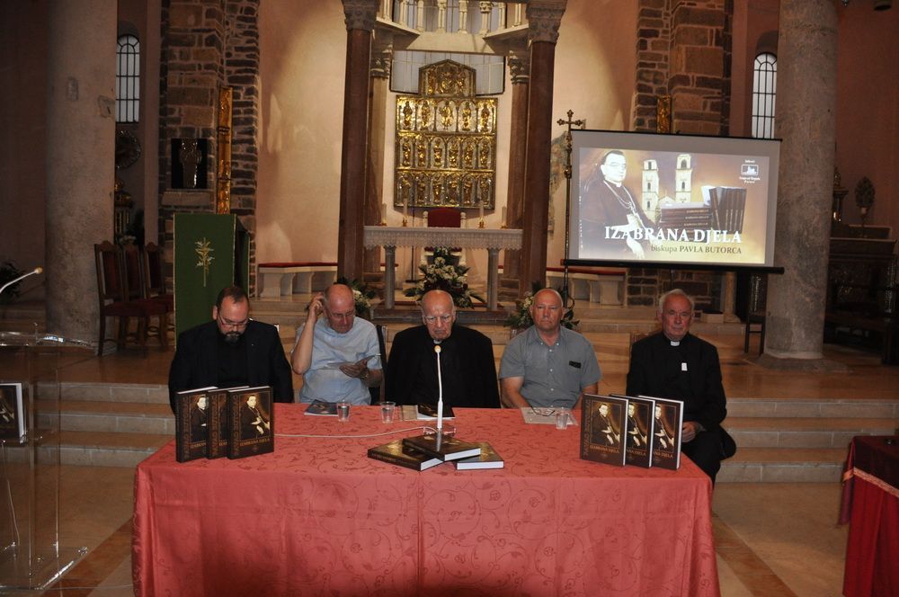 U Kotoru predstavljena edicija Izabranih djela biskupa Pavla Butorca