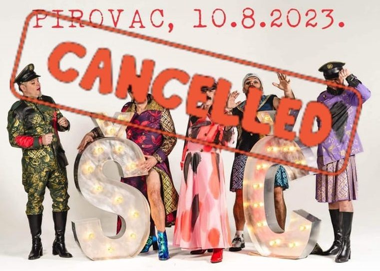 Pirovac otkazao koncert Letu 3, jer im je to "značajan sigurnosni rizik"