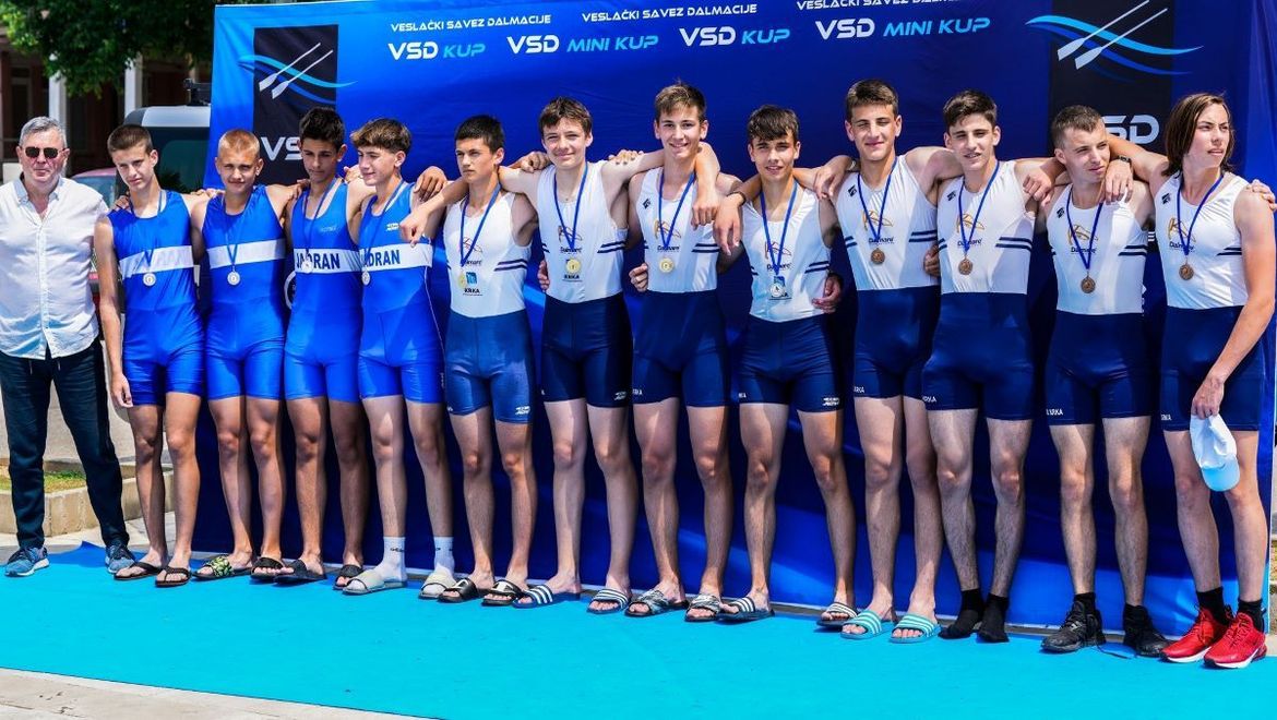 Održana posljednja ovogodišnja veslačka regata za Kup Dalmacije