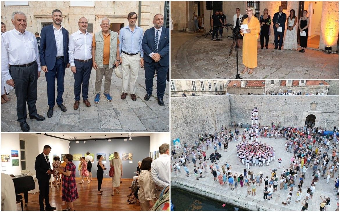 U Dubrovnik stigao “ljudski toranj”