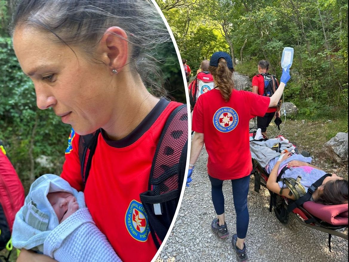 Liječnici o spašenoj rodilji s Paklenice: "Ne drži vodu da nije znala kako je trudna" - HGSS: "Mogla je iskrvariti!"