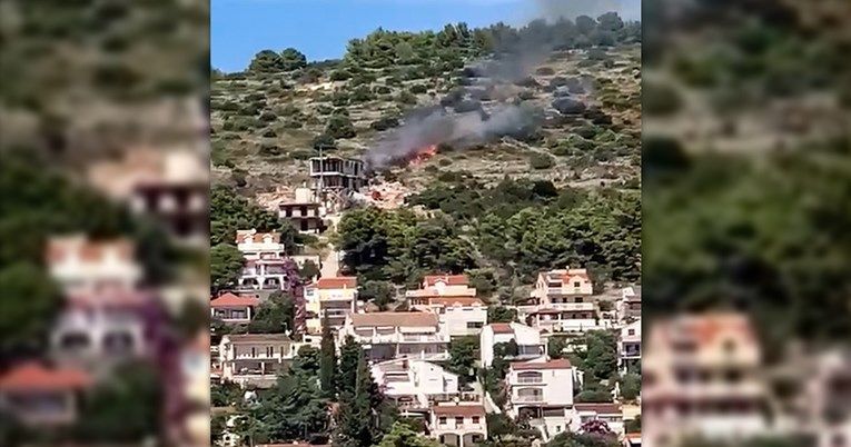 Policija objavila da je do požara na Čiovu došlo jer je albanski radnik brusio