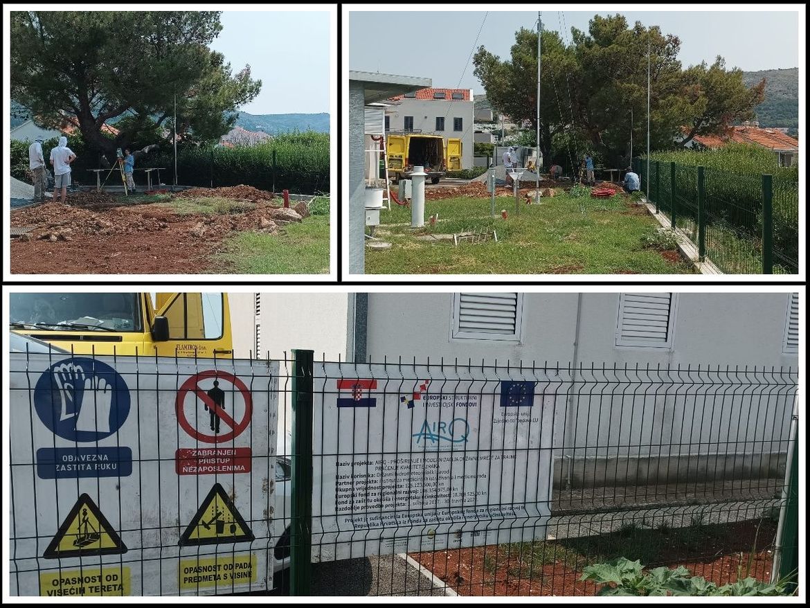 Započela izgradnja postaje za trajno praćenje kvalitete zraka u Dubrovniku