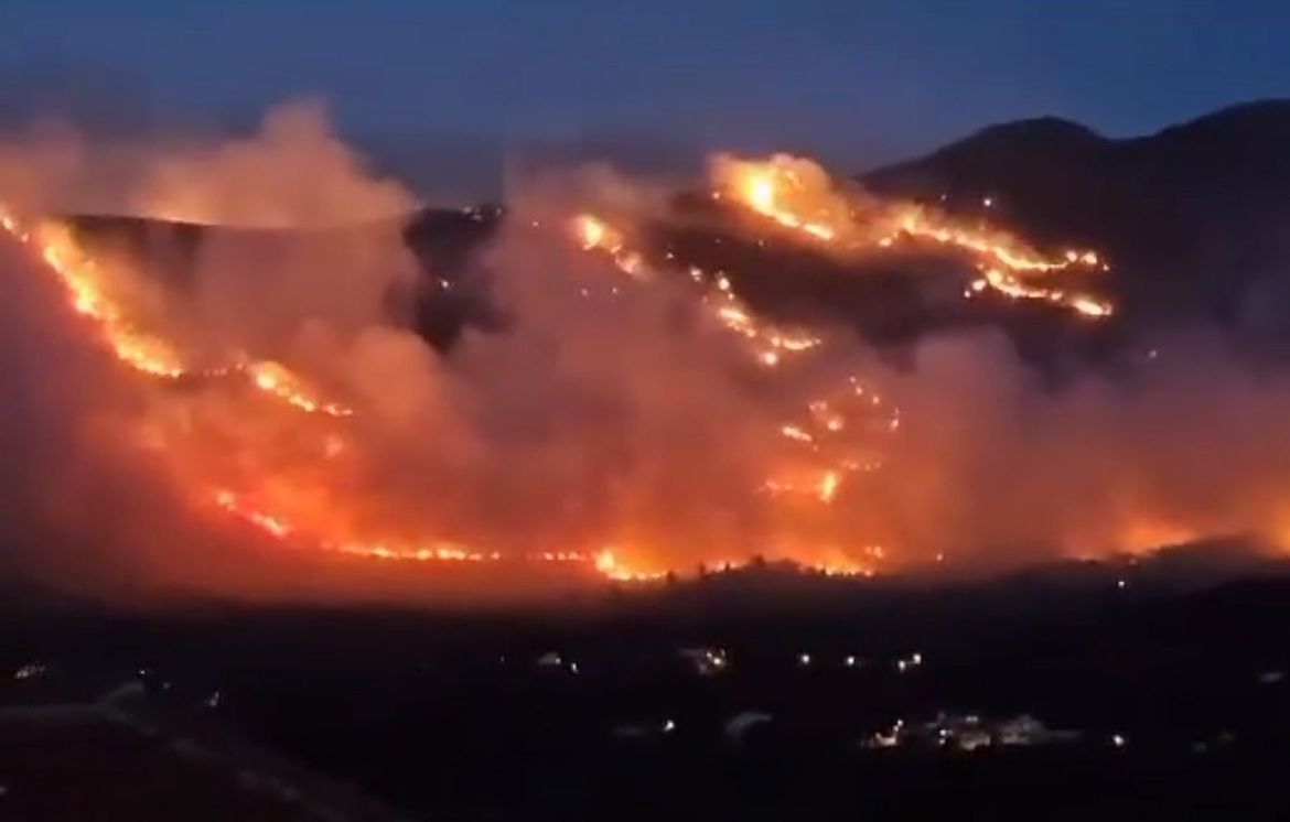 Obranjene kuće u Župi dubrovačkoj - Požar se proširio na BiH