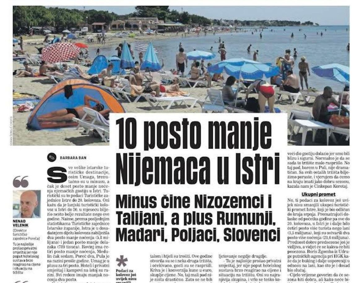 Šef uprave Valamara: "Što želimo? Milijun turista u jeftinom smještaju koji jedu pizza cut?"