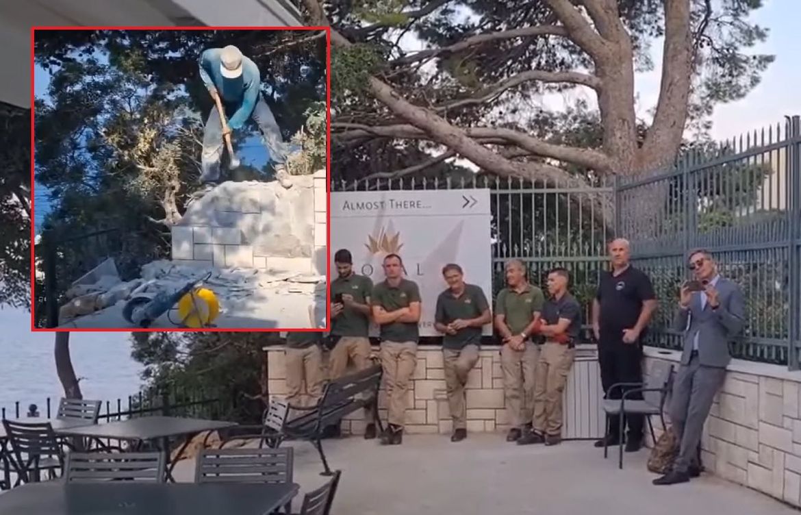 Vlasnik kompleksa u Dubrovniku kojem je ispilana ograda na pomorskom dobru bijesan: "Ovo je kulturocid i barbarizam"